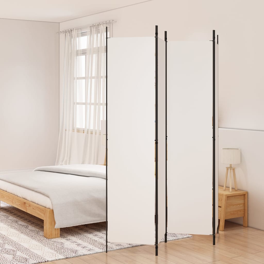 4-Panel Room Divider Fabric