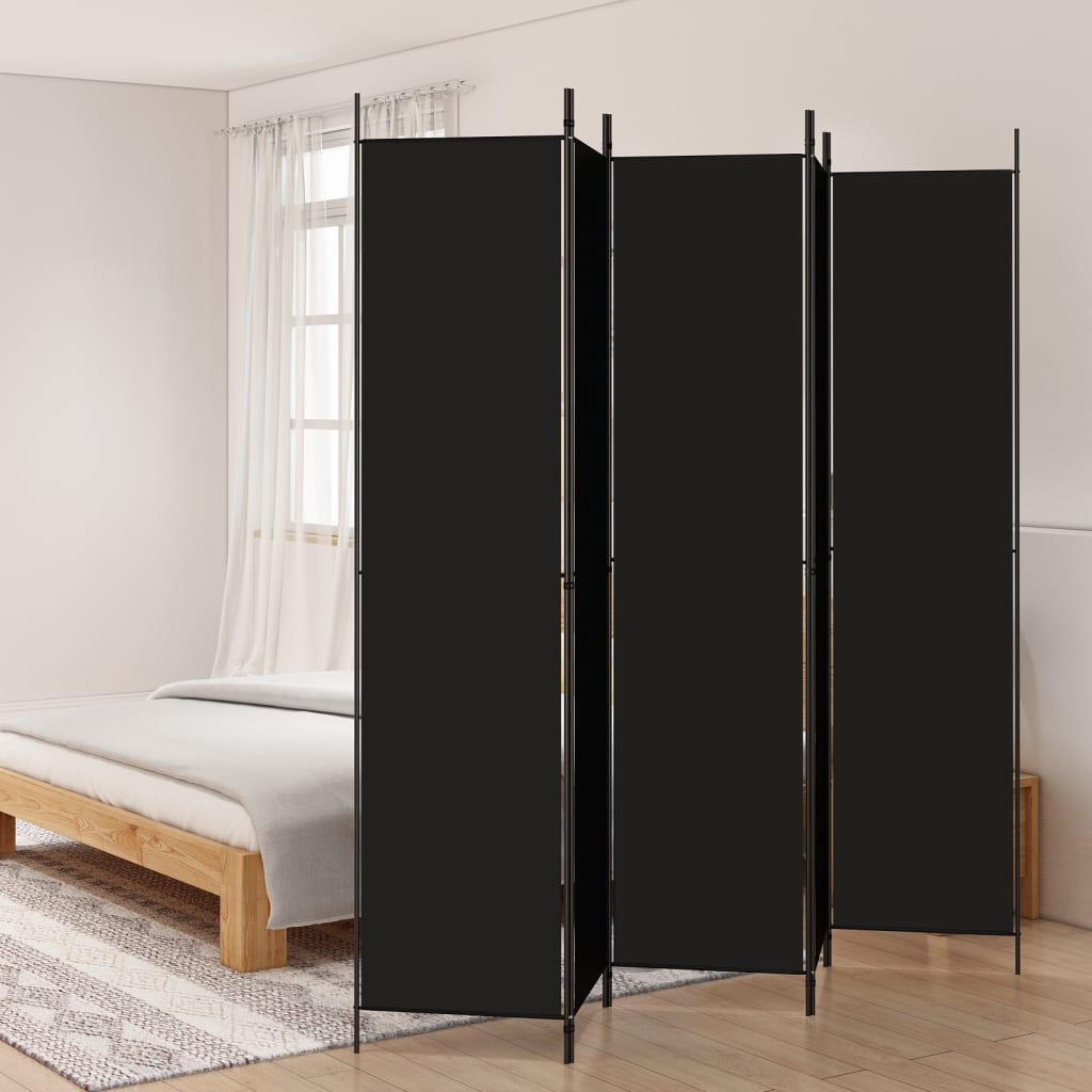 4-Panel Room Divider Fabric