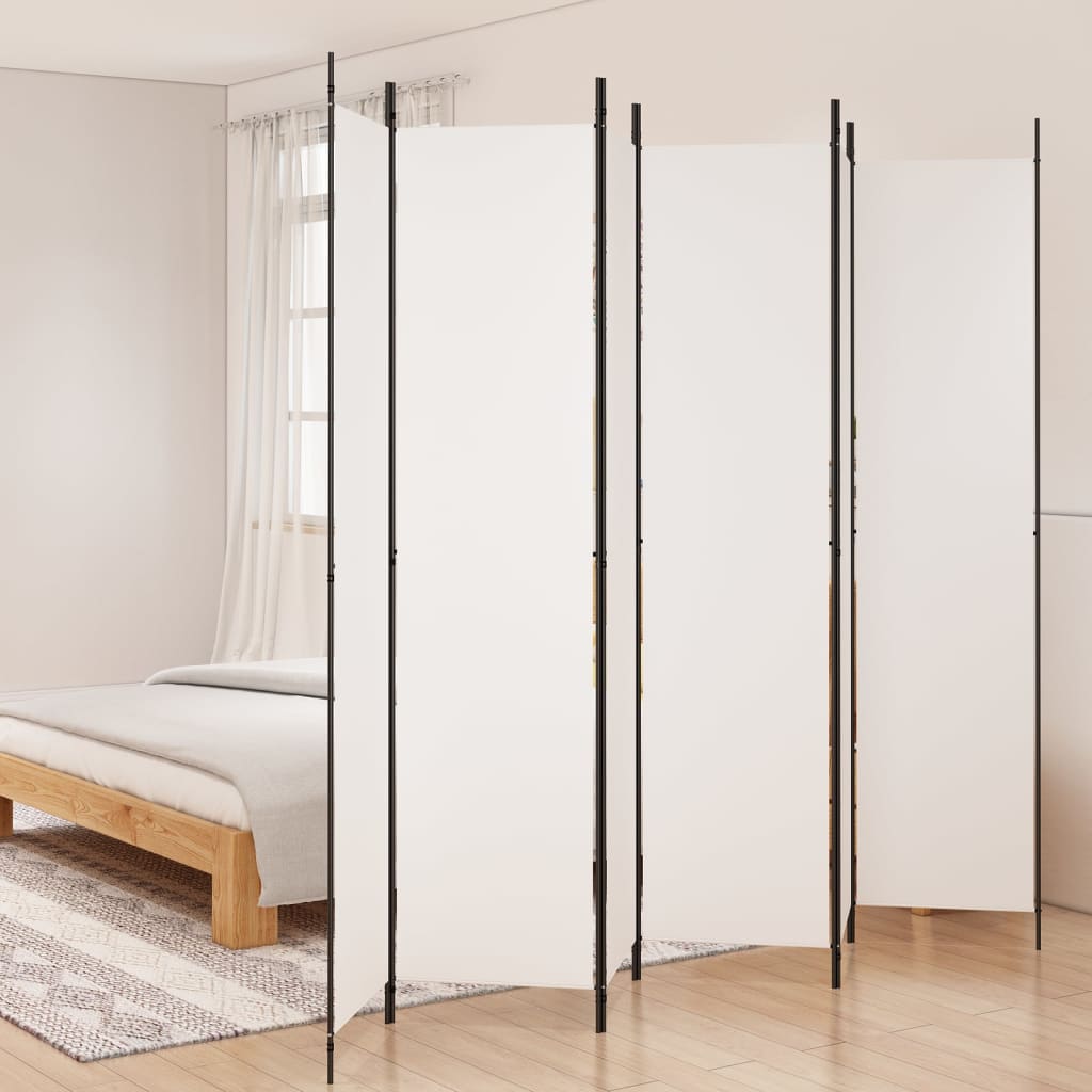 4-Panel Room Divider Fabric