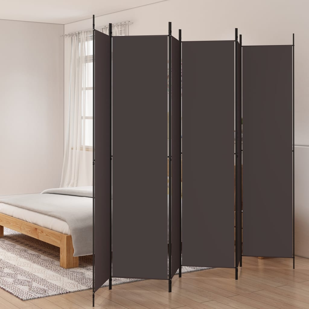 4-Panel Room Divider Fabric