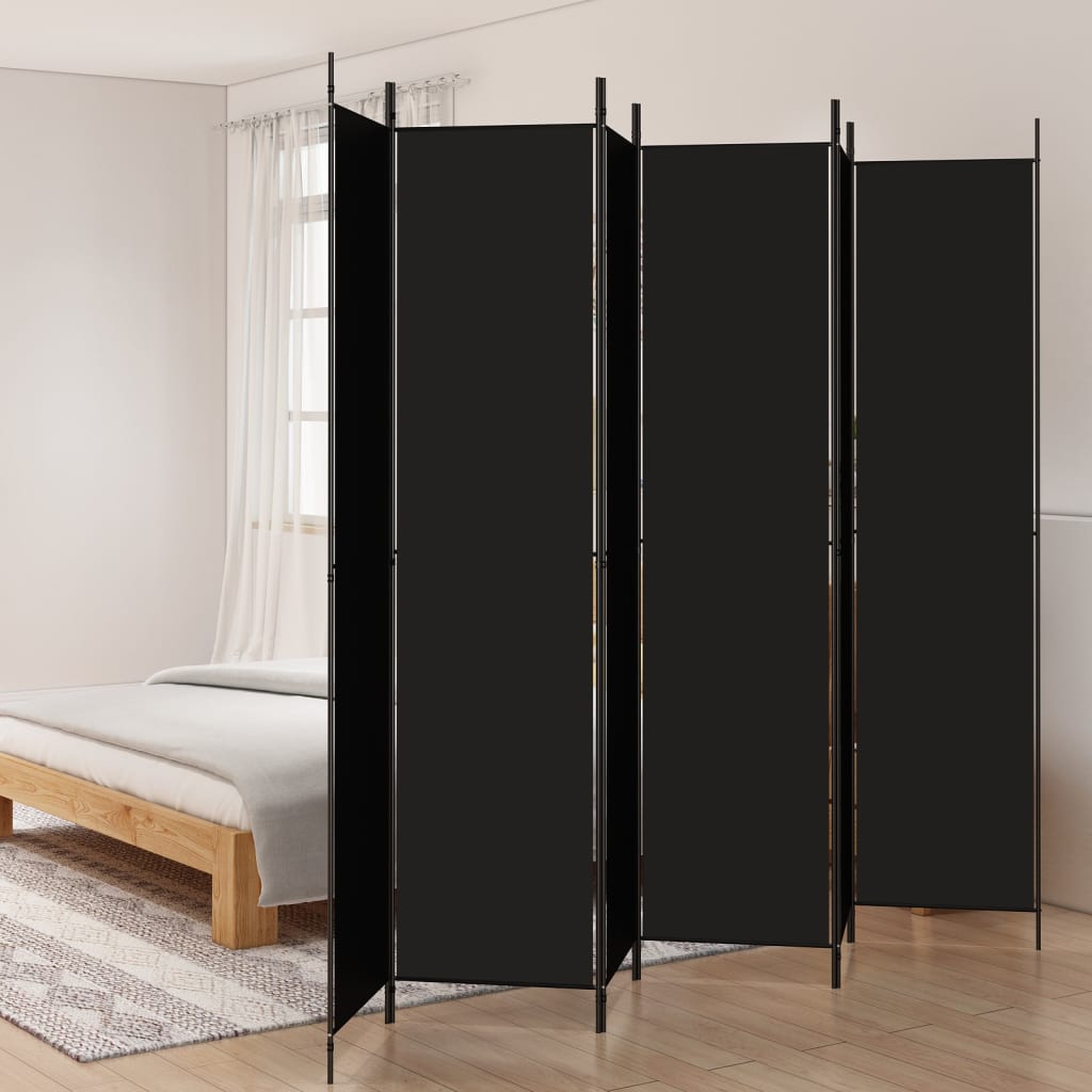 4-Panel Room Divider Fabric