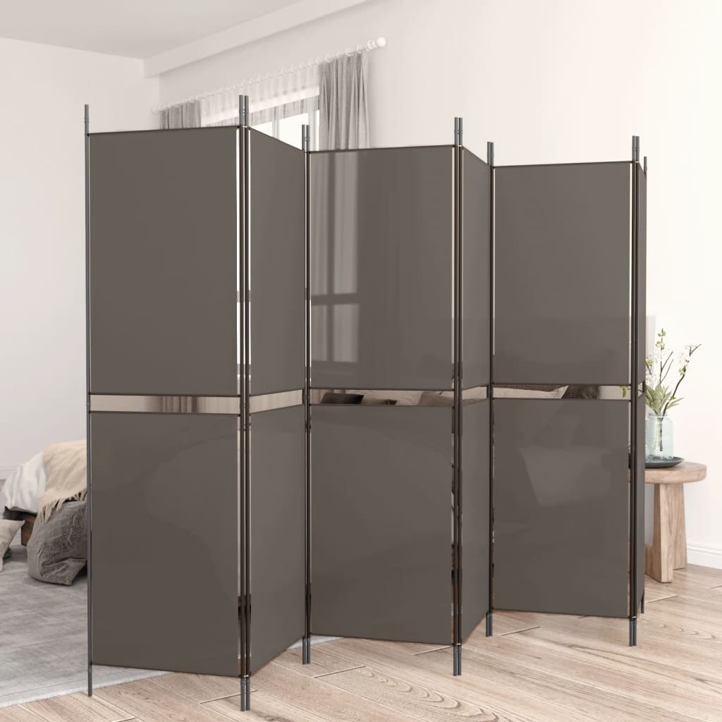 3-Panel Room Divider Fabric