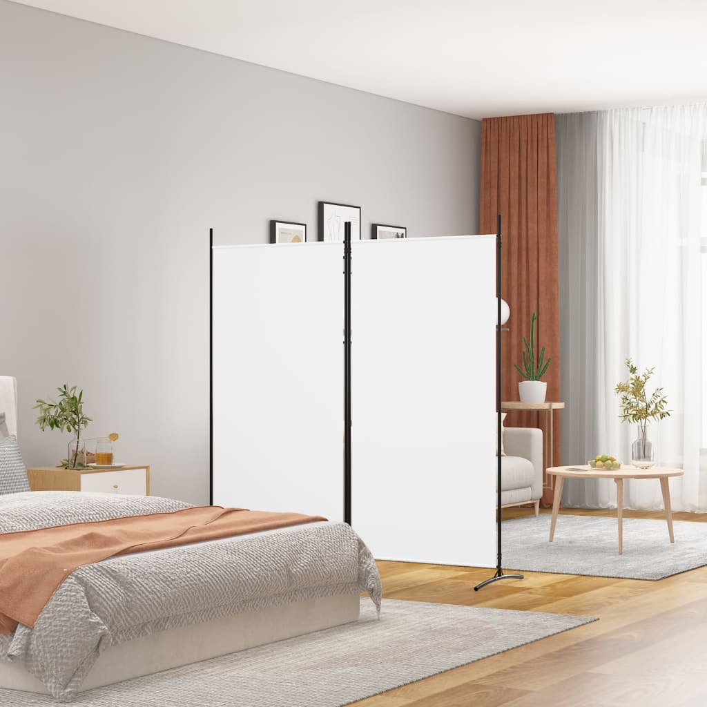 3-Panel Room Divider White