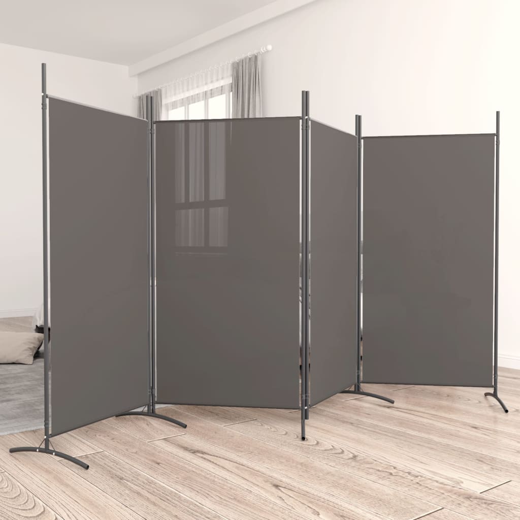 3-Panel Room Divider White