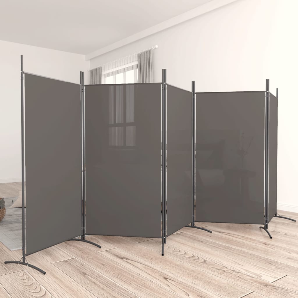 3-Panel Room Divider White