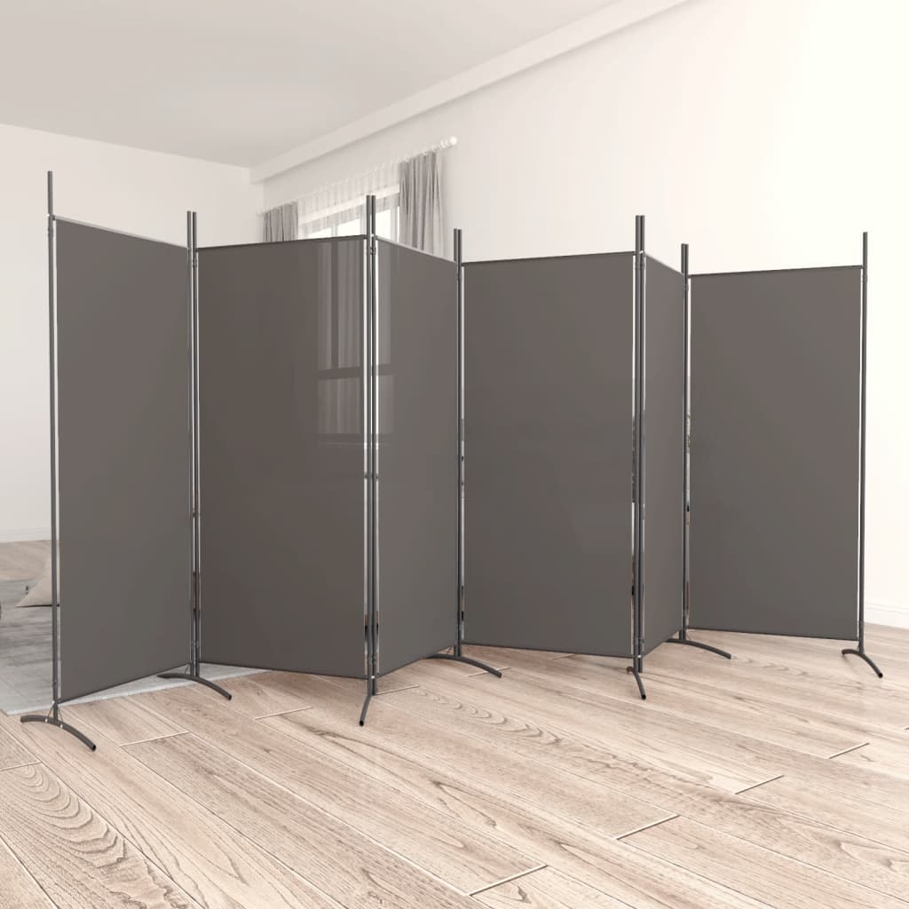 3-Panel Room Divider White