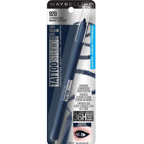 Maybelline Tattoo Studio Sharpenable Gel Pencil Waterproof Longwear Eyeliner - 0.04oz