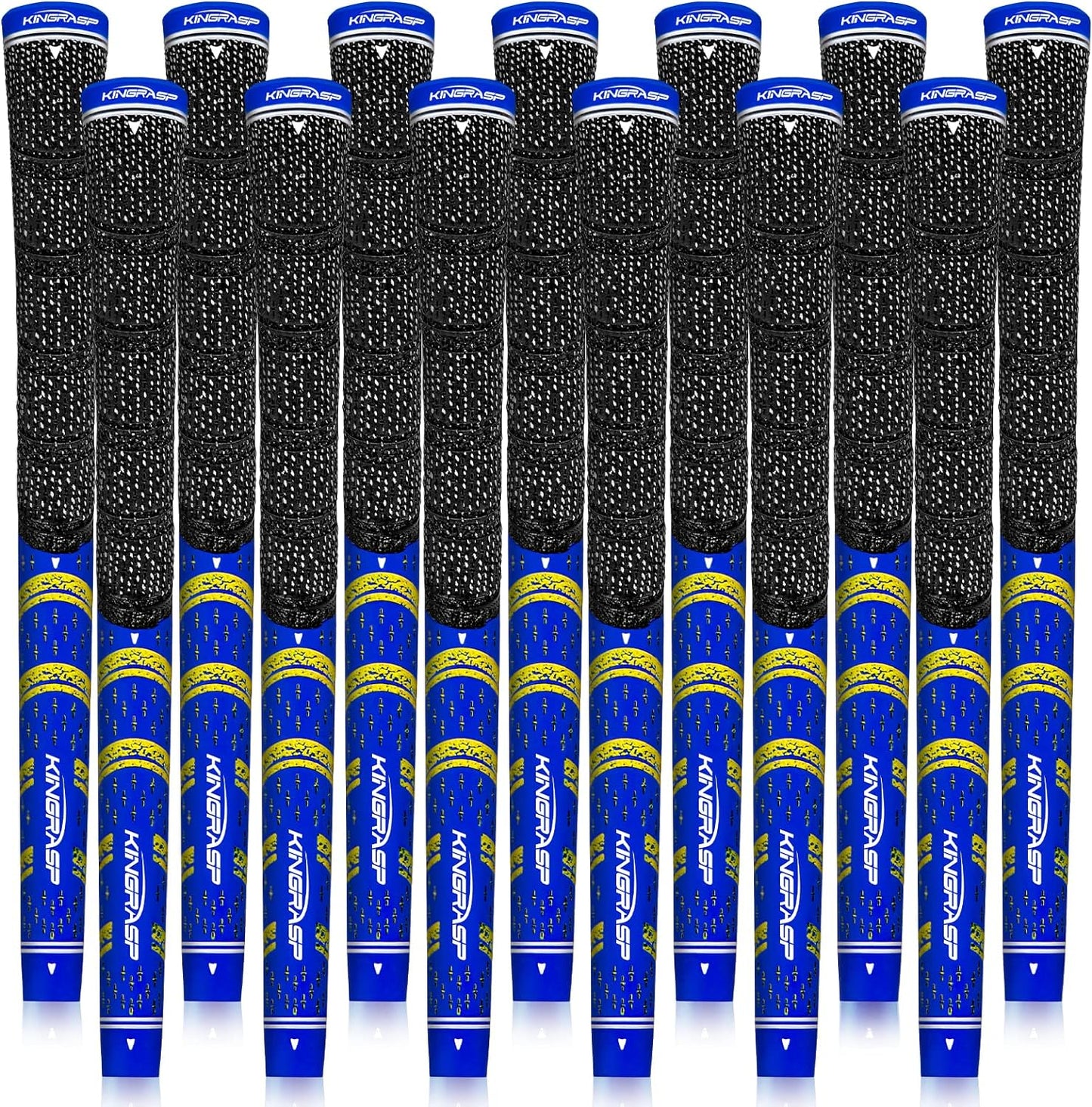 Innovative Golf Grip，13 Pack Midsize/Standard.sizeGolf Club Grips,Unique All-Weather Brushed Cotton Cords Golf Club Grips，Excellent Abrasion and Tear Resistance