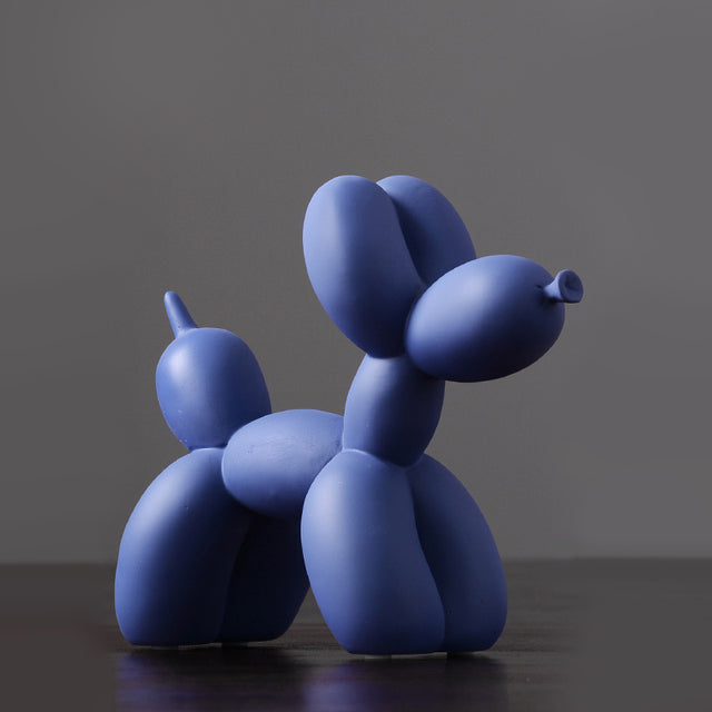blue dog figure