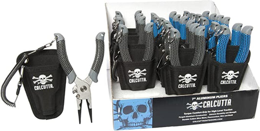 Calcutta 7" Aluminum Pliers- Golf Grips
