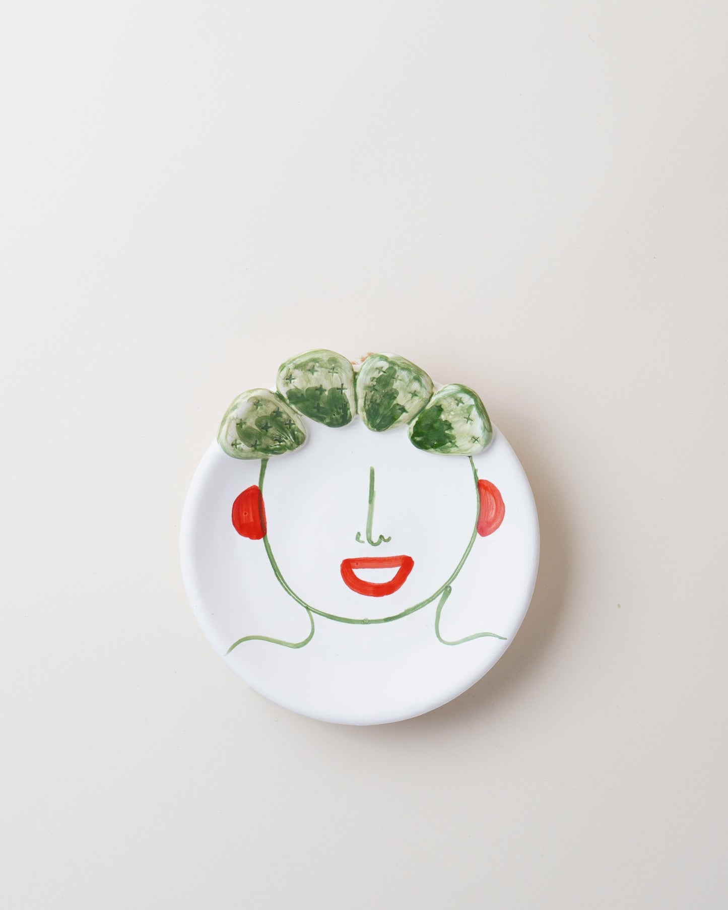 Carmelina Cactus Plate D20cm