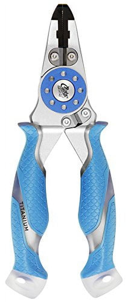 Cuda 18846 7.5' Titanium Bonded Alum Alloy Pliers Dual Cutting