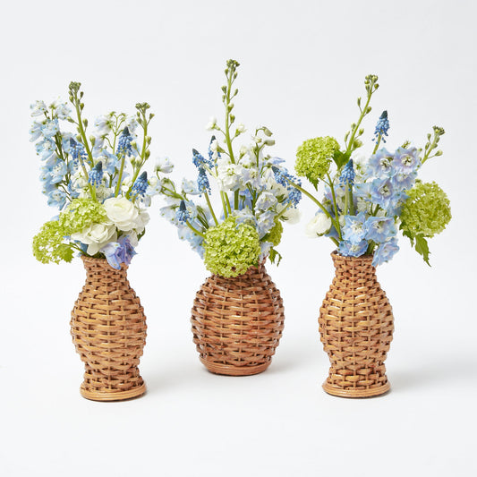 Natural Rattan Vase (Set of 3)