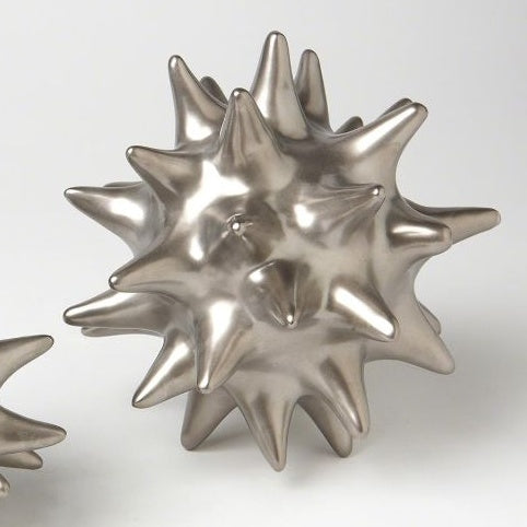 Matte Silver Urchin