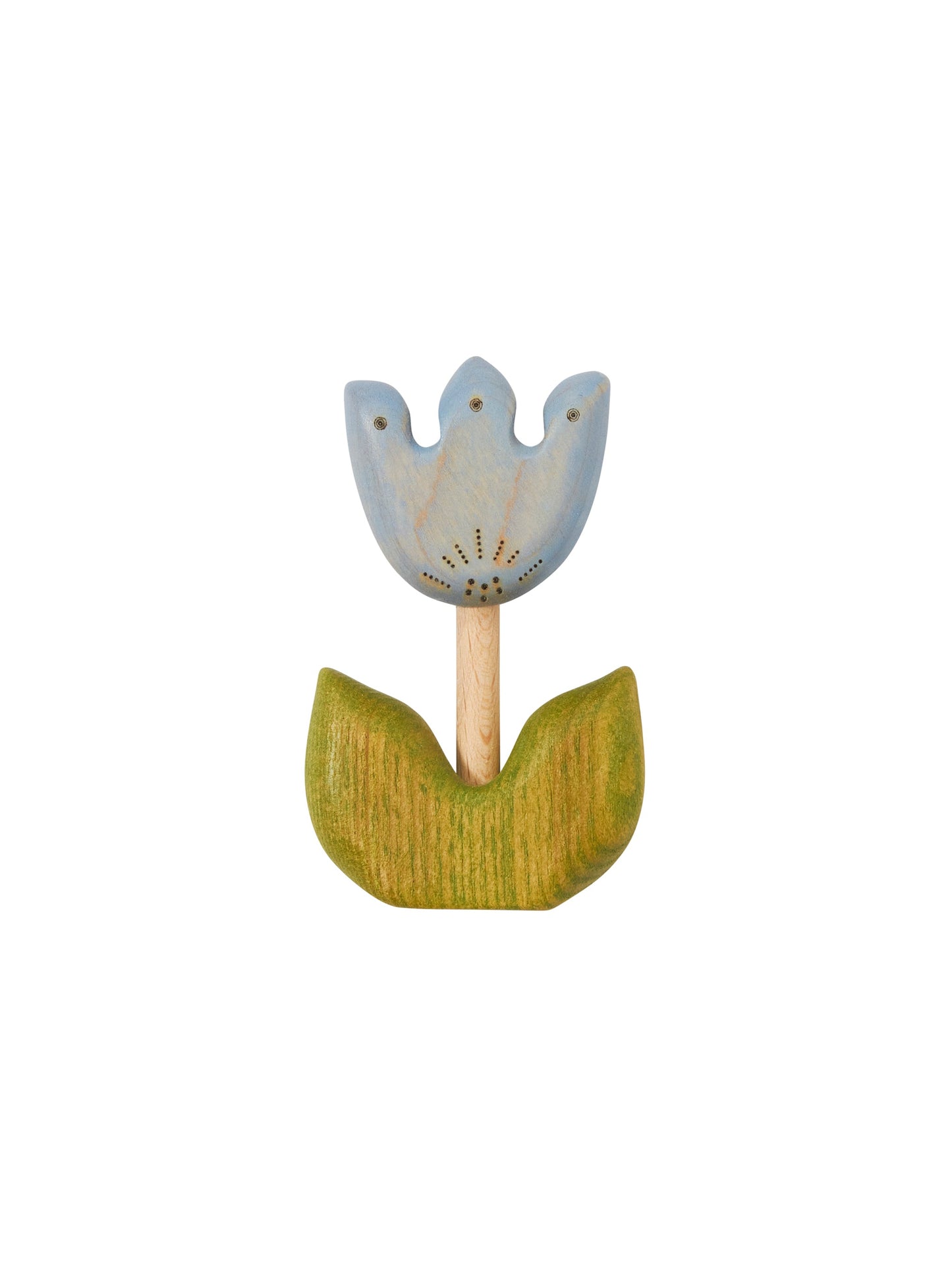 Hand Carved Bluebell Flower