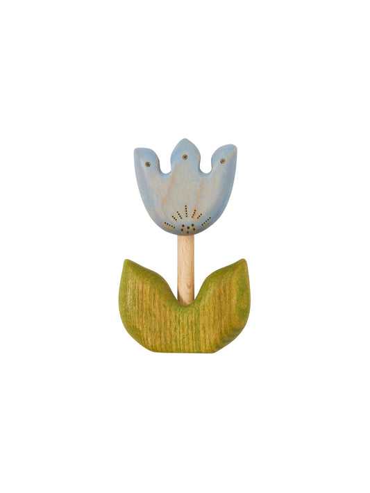 Hand Carved Bluebell Flower