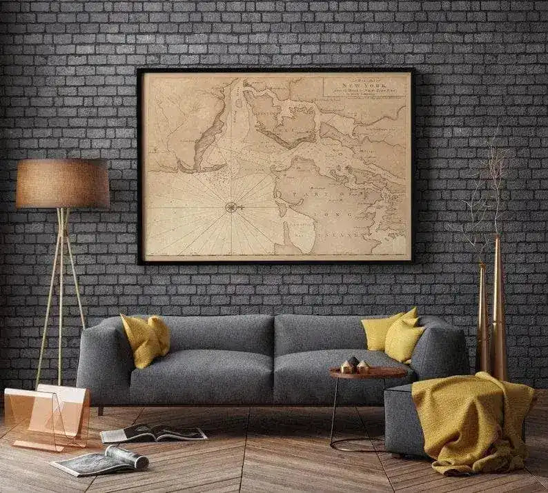 Historical Map of New York| Maps of USA