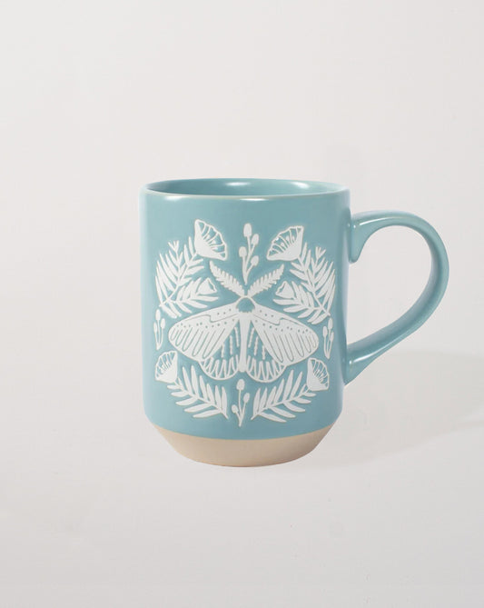 JT Moth Stoneware Mug