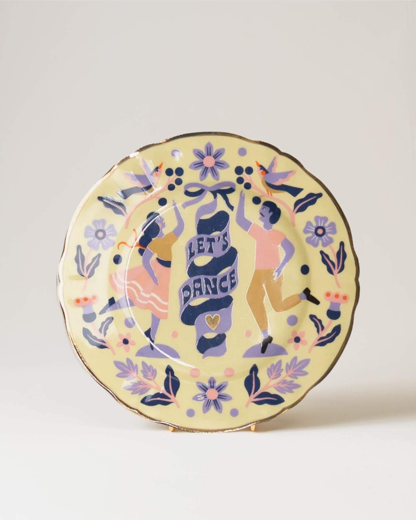 Plate/Let's Dance D16.5cm