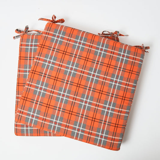 Fife Tartan Seat Pad Cushion