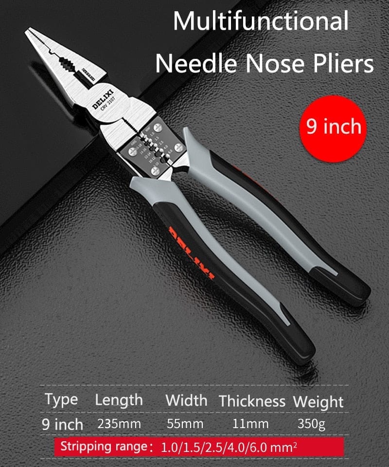 Multifunctional Universal Diagonal Pliers Needle Nose Pliers BENNYS