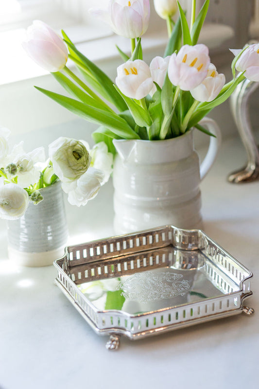 Assorted Engraved Gallery Tray