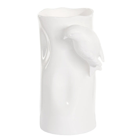 Porcelain Vase With Bird