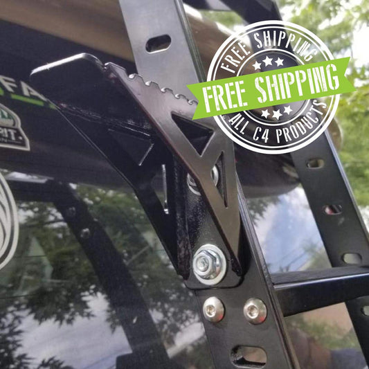 C4 Fabrication - Summit Hatch Ladder Side Step - Toyota 4Runner (2010+)