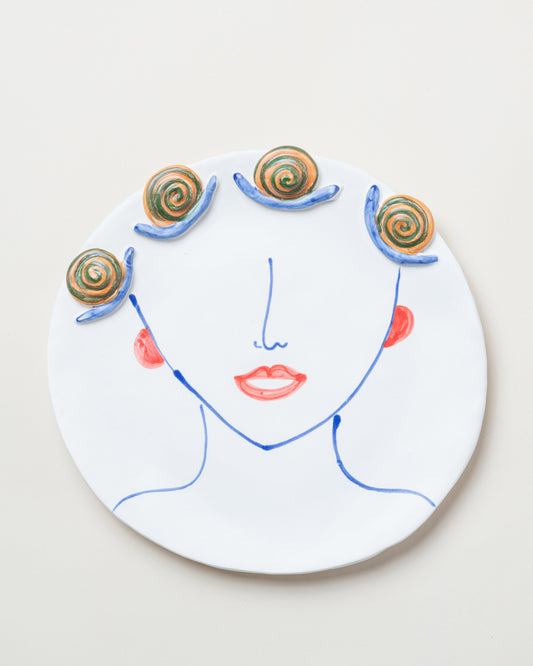 Agostino Snails Plate D30cm
