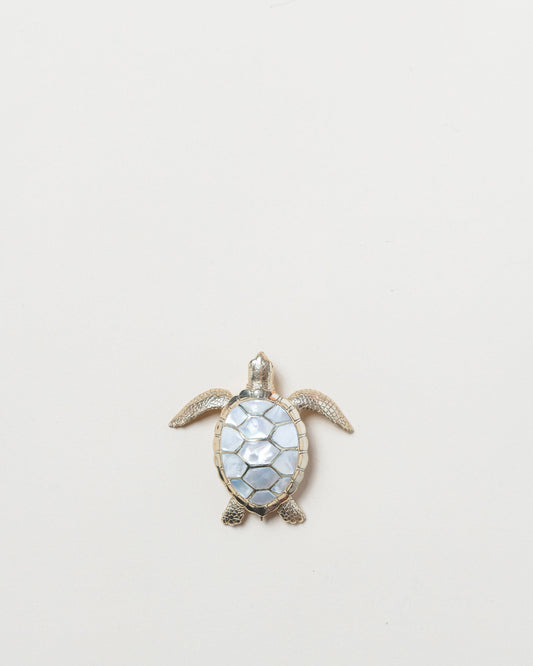 Small Turtle Box/White Pearl
