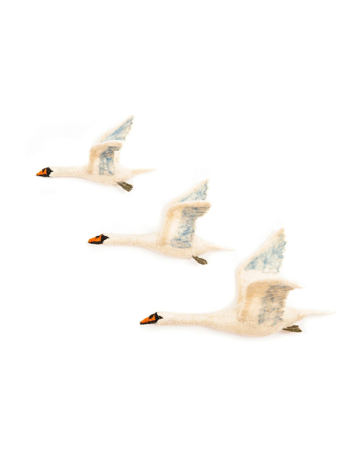 Sew Heart Felt Flying Swan Trio