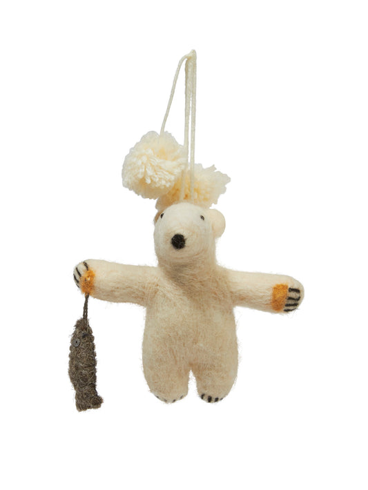 Sew Heart Felt Polar Bear Ornament