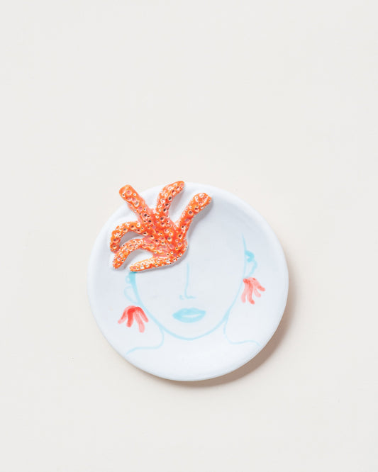 Corallina Coral Plate D14cm