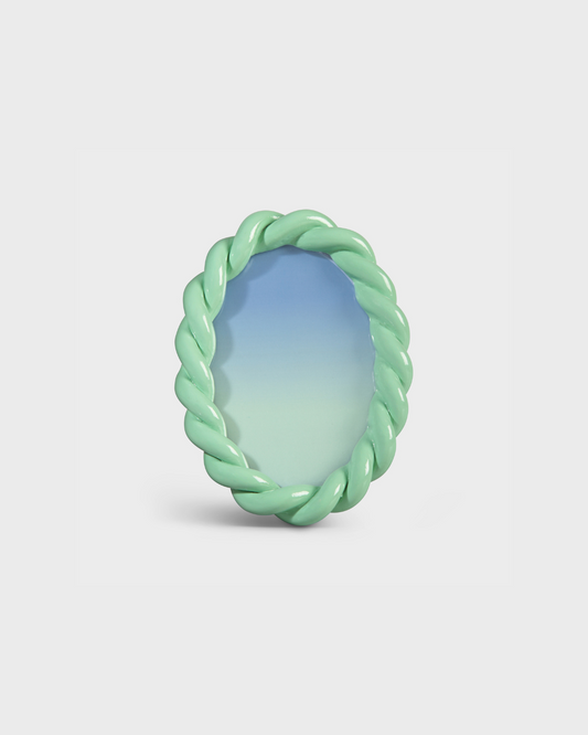 Photo Frame Oval Mint