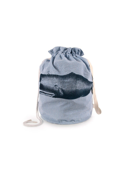Thomas Paul Moby Seersucker Laundry Bag