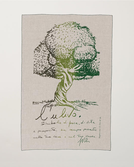 Small Tablecloth Ulivo Green