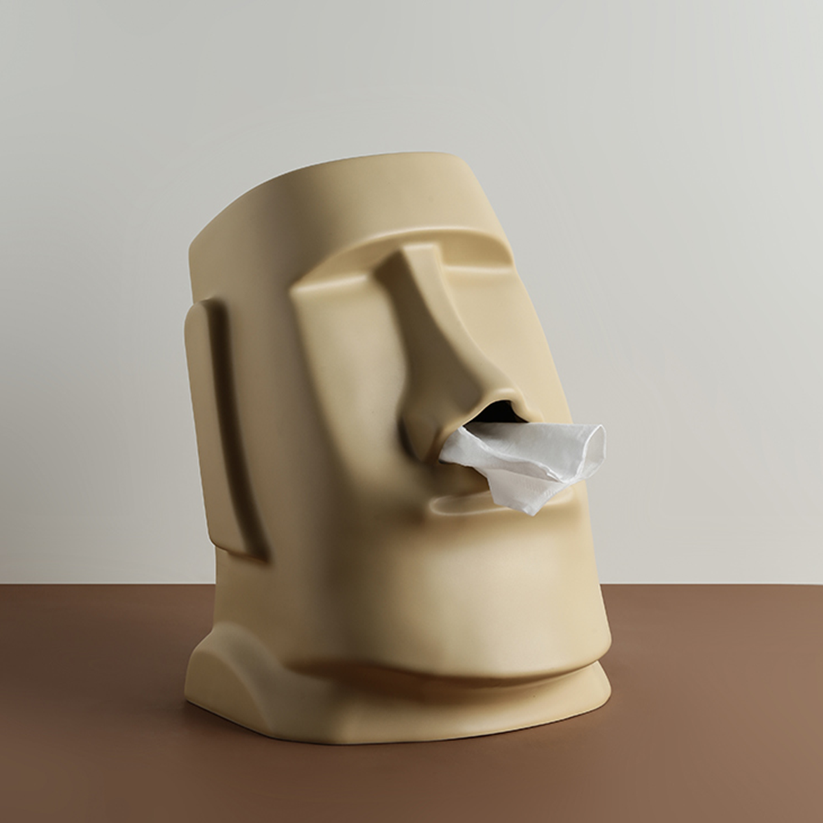 Moai Tissue Holder Box