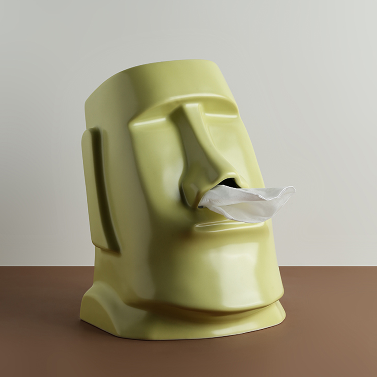 Moai Tissue Holder Box