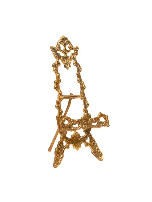 Vintage 1950s French Brass Easel