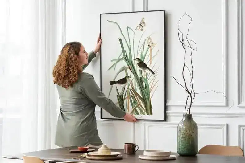 Vintage Bird Art Prints| Bird Poster