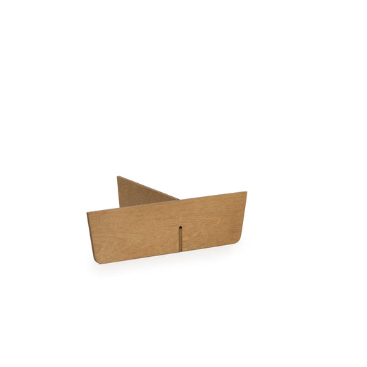 Front of Tissue & Remote Control Holder Basket Dividers - Light Brown.