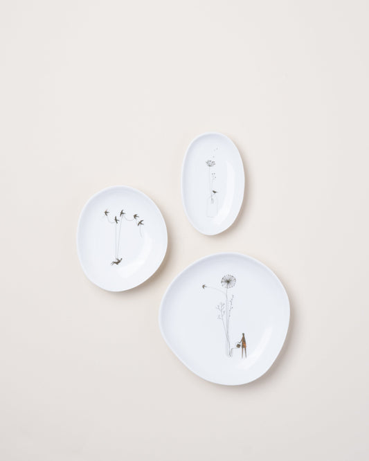 Wonderland Bowl Set 'Dandelion'