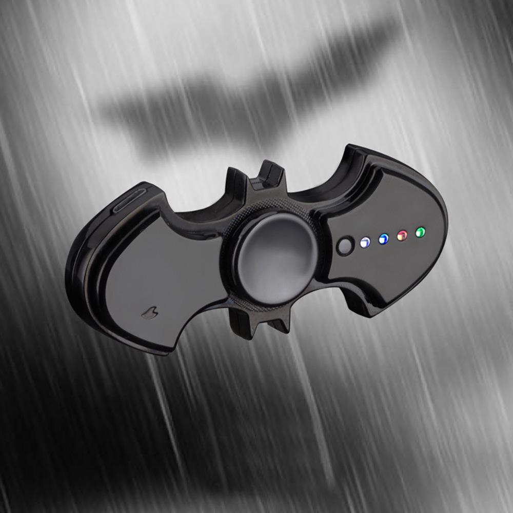 Batman Fidget Spinner Lighter USB Rechargeable Lighter Electronic Cigarette Lighter