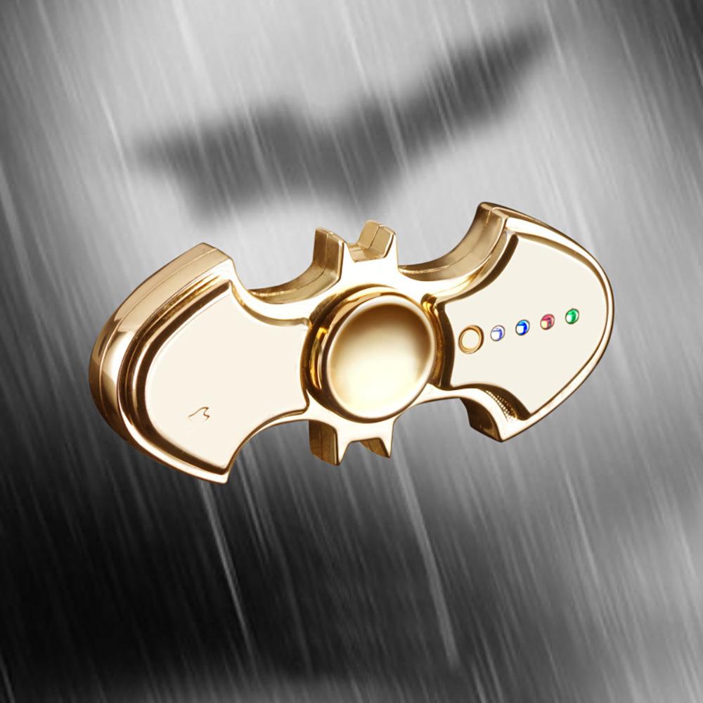 Batman Fidget Spinner Lighter USB Rechargeable Lighter Electronic Cigarette Lighter