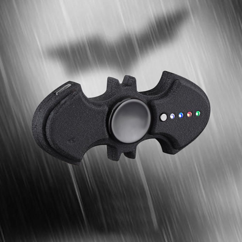 Batman Fidget Spinner Lighter USB Rechargeable Lighter Electronic Cigarette Lighter