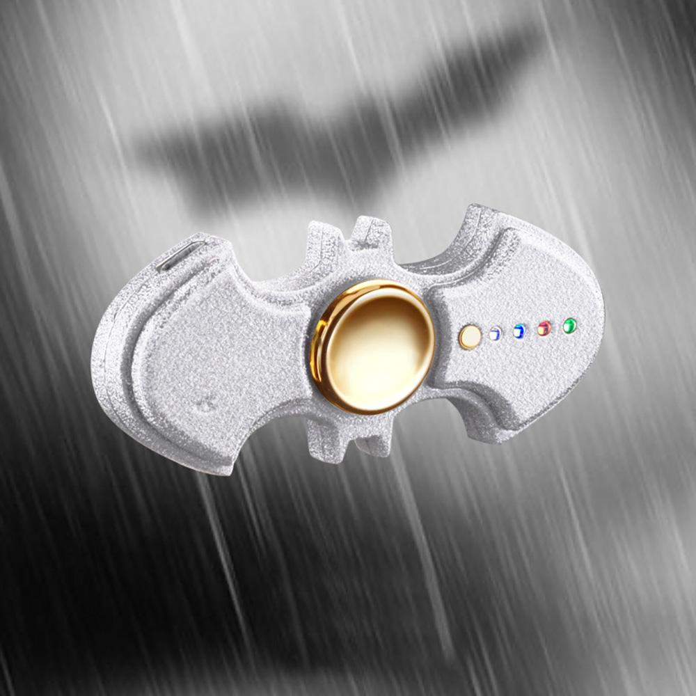 Batman Fidget Spinner Lighter USB Rechargeable Lighter Electronic Cigarette Lighter