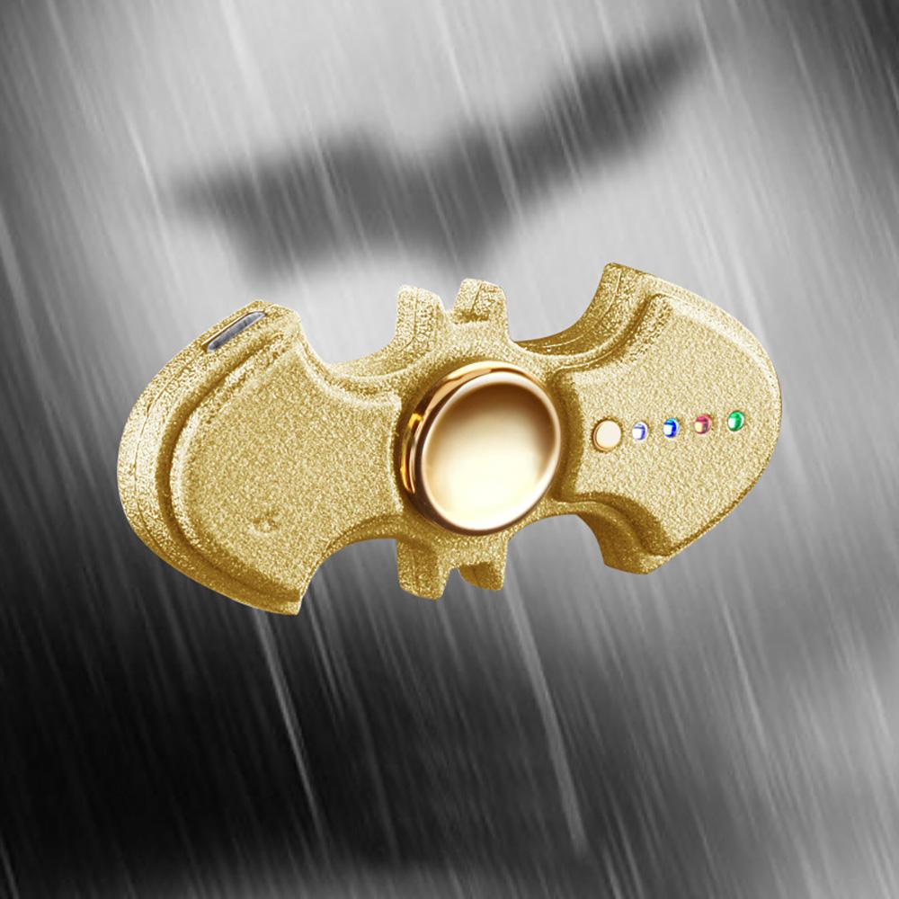 Batman Fidget Spinner Lighter USB Rechargeable Lighter Electronic Cigarette Lighter