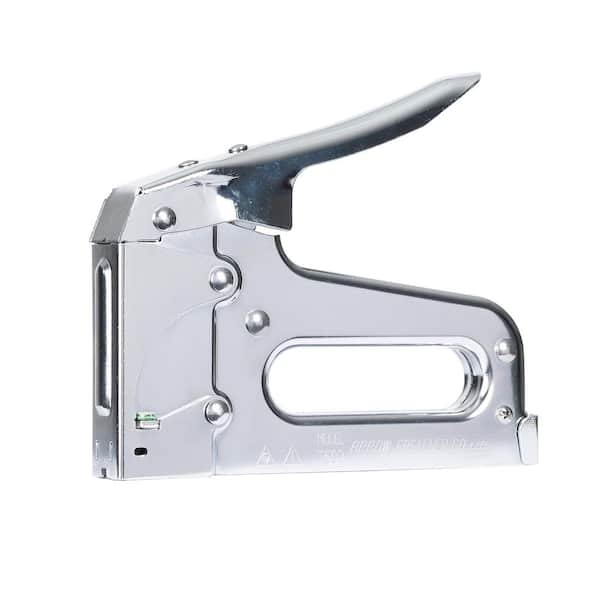 Staple Gun with Jam Resistant Mechanisms Hand Tool, Chrome
