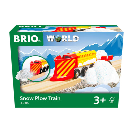 BRIO Snow Plow Train