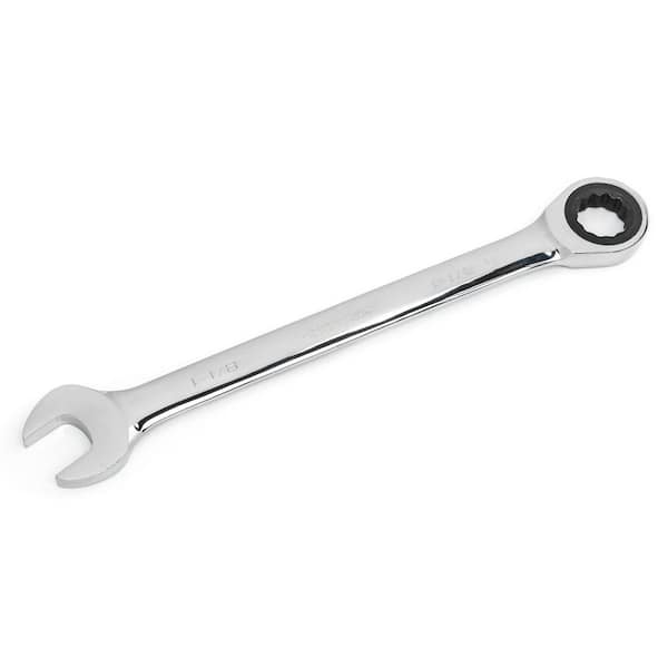 Ratcheting Combination Wrench Individual Set 1-1/8 in. (12-Point)
